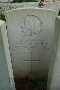 Canada Cemetery Tilloy Les Cambrai - Redmond, James